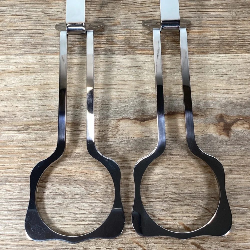 Parte Inversa (Stainless 18/10) by Ameico Two Piece Salad Serving Set
